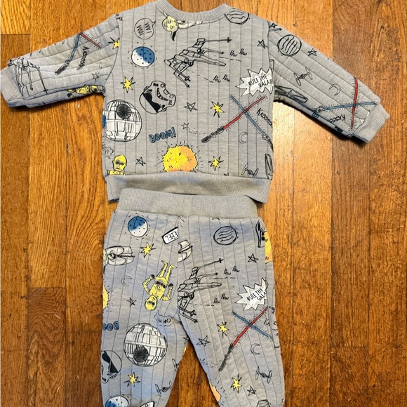 Star Wars Gray Kids Matching Set - Picture 3 of 3